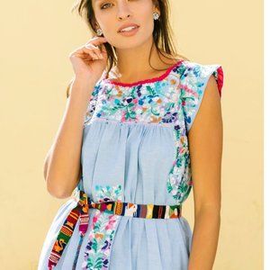 Mi Golondrina Midi Dress EUC 💕